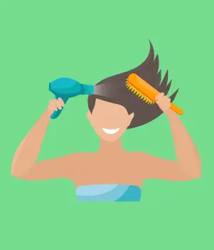 12.Avoid Hair Tools With High Heat