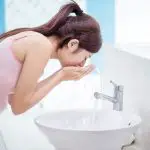 Wash The Face With Shampoo
